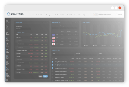 Application Quantara Dashboard